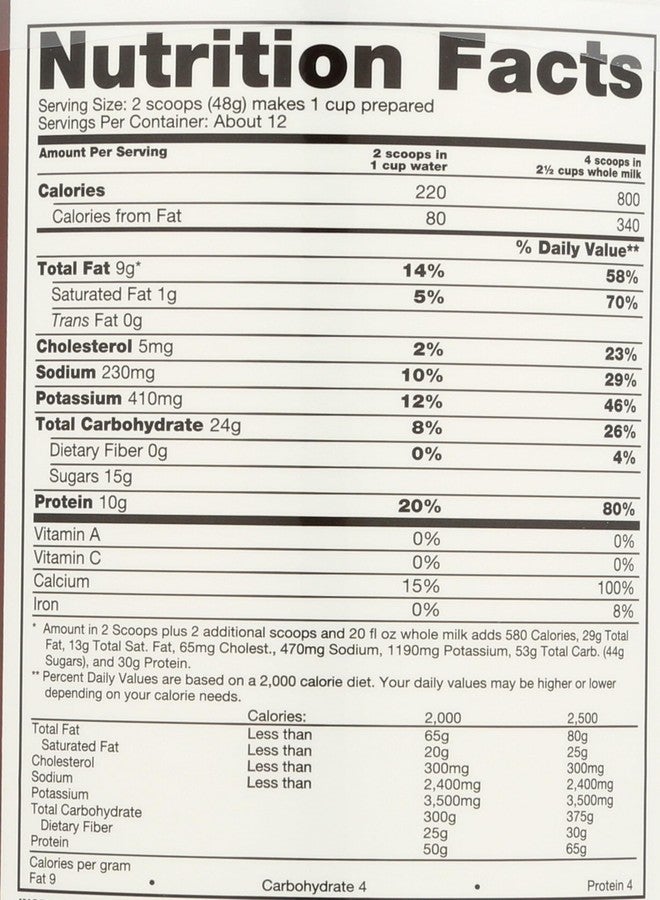 NATURADE Sugar Free Weight Gain Powder, 20.3 OZ - Image 3